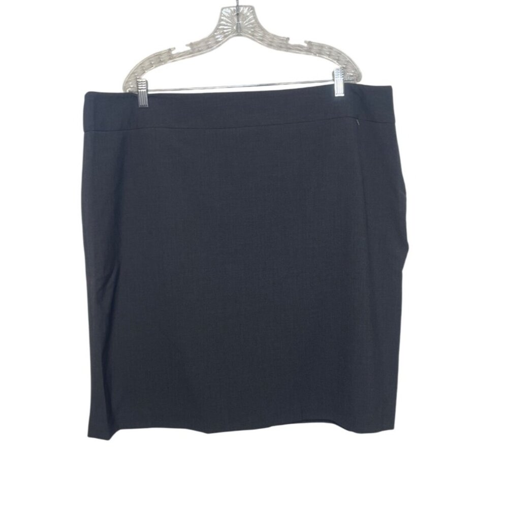 George Pencil Skirt Womens‎ 24W Gray New WOT Professional Workwear Lined